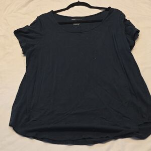 JNY Women's Navy Short Sleeve Tee